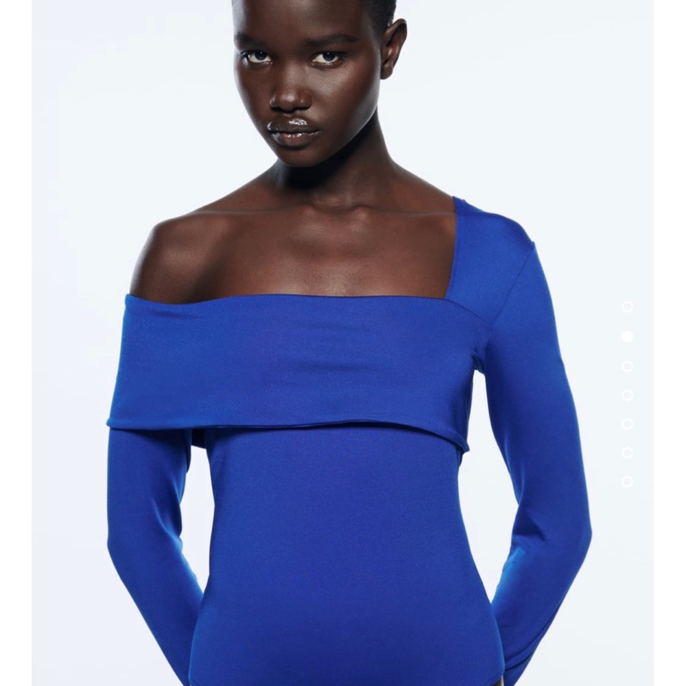 Zara Bodysuit Long Sleeve New L